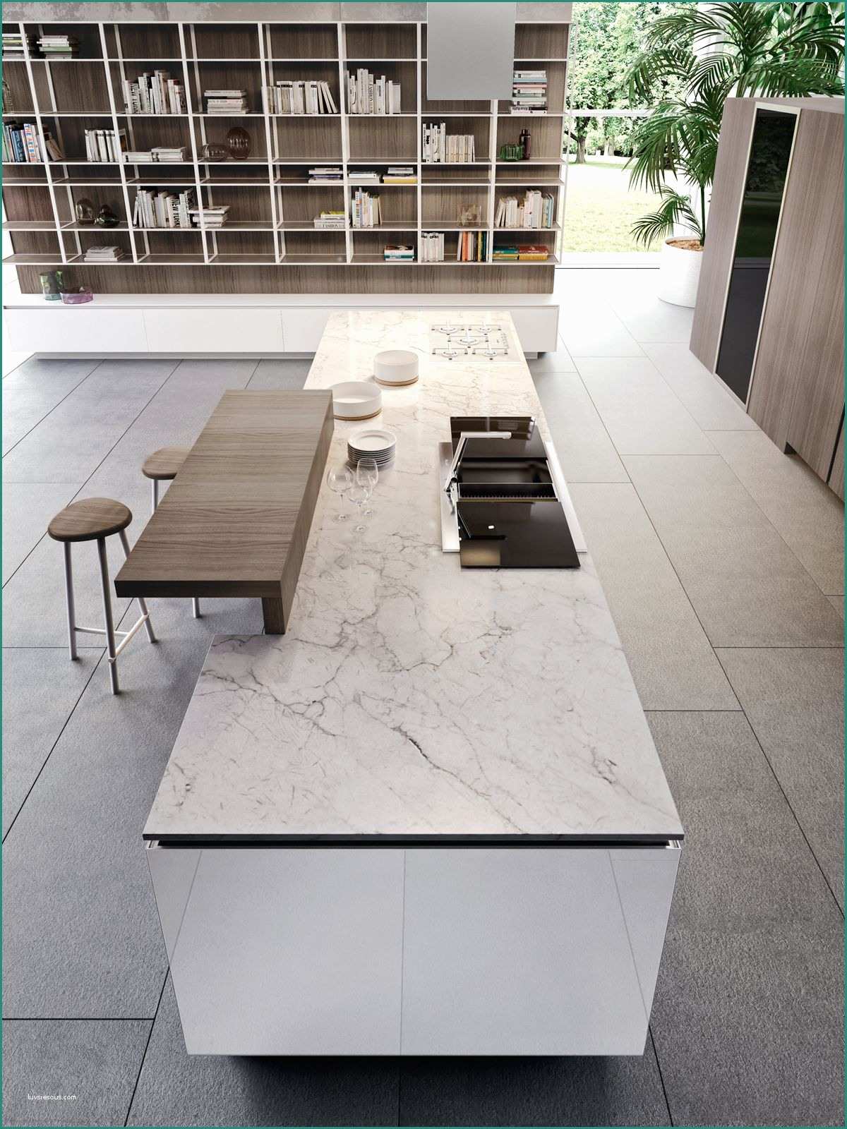 Cucine Moderne Dwg E Risultati Immagini Per Marmo Bianco Carrara Cucina