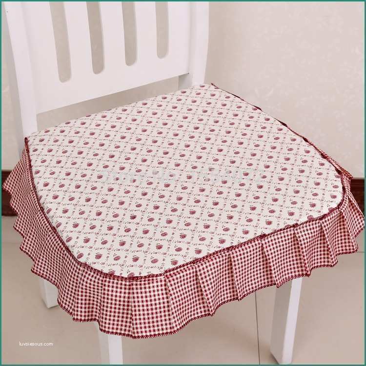 Cuscini Per Sedie Da Cucina Country E Kitchen Chair Cushions with Ties