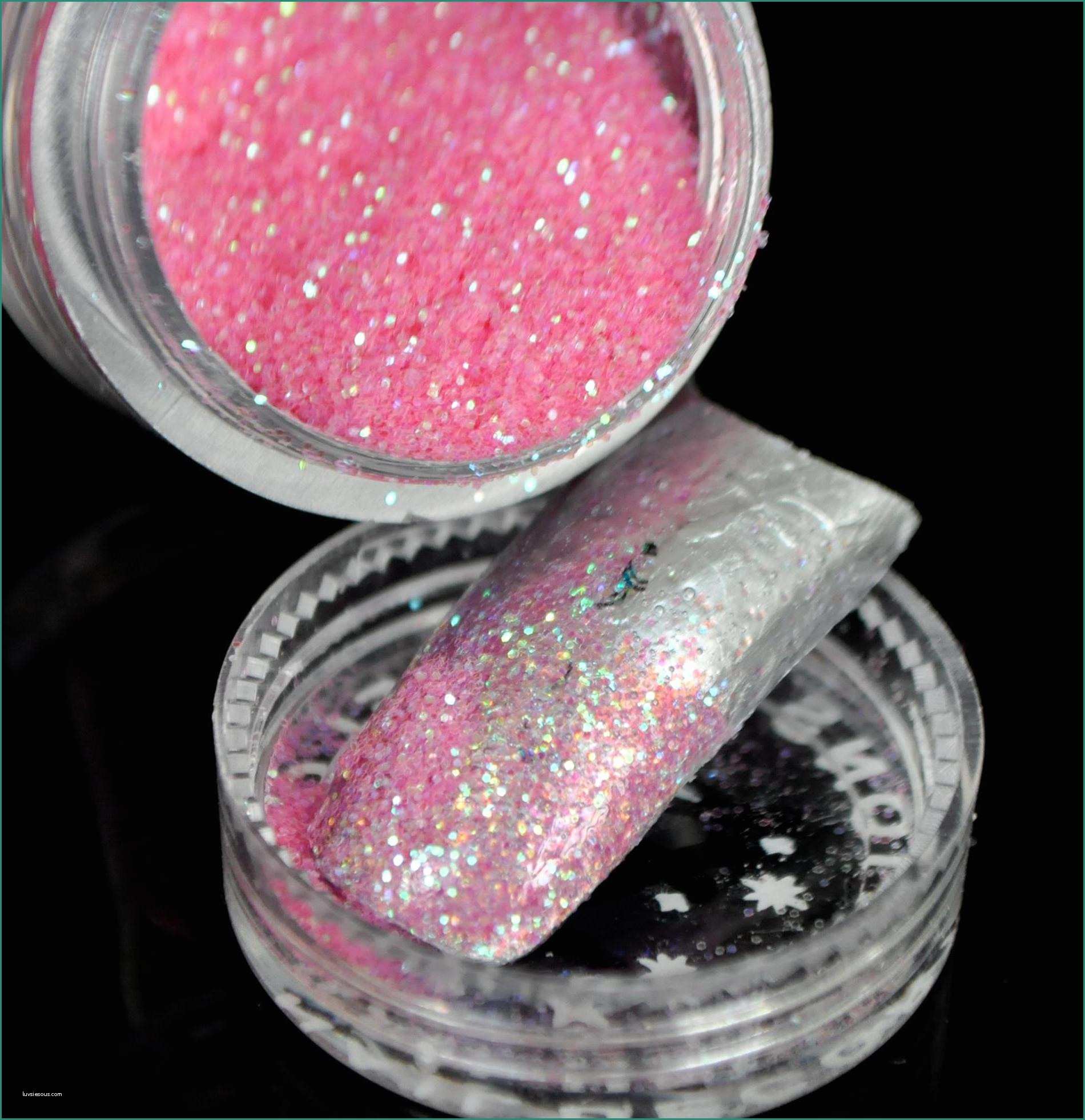 Decorazioni Adesive Per Vetri E ₩0 2mm Fucsia Arcobaleno Colorato Rosa Brillante Nail Glitter