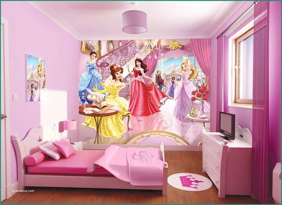 Decorazioni Camerette Bambini Disney E 20 Meravigliose Camerette Da Principessa Disney Per