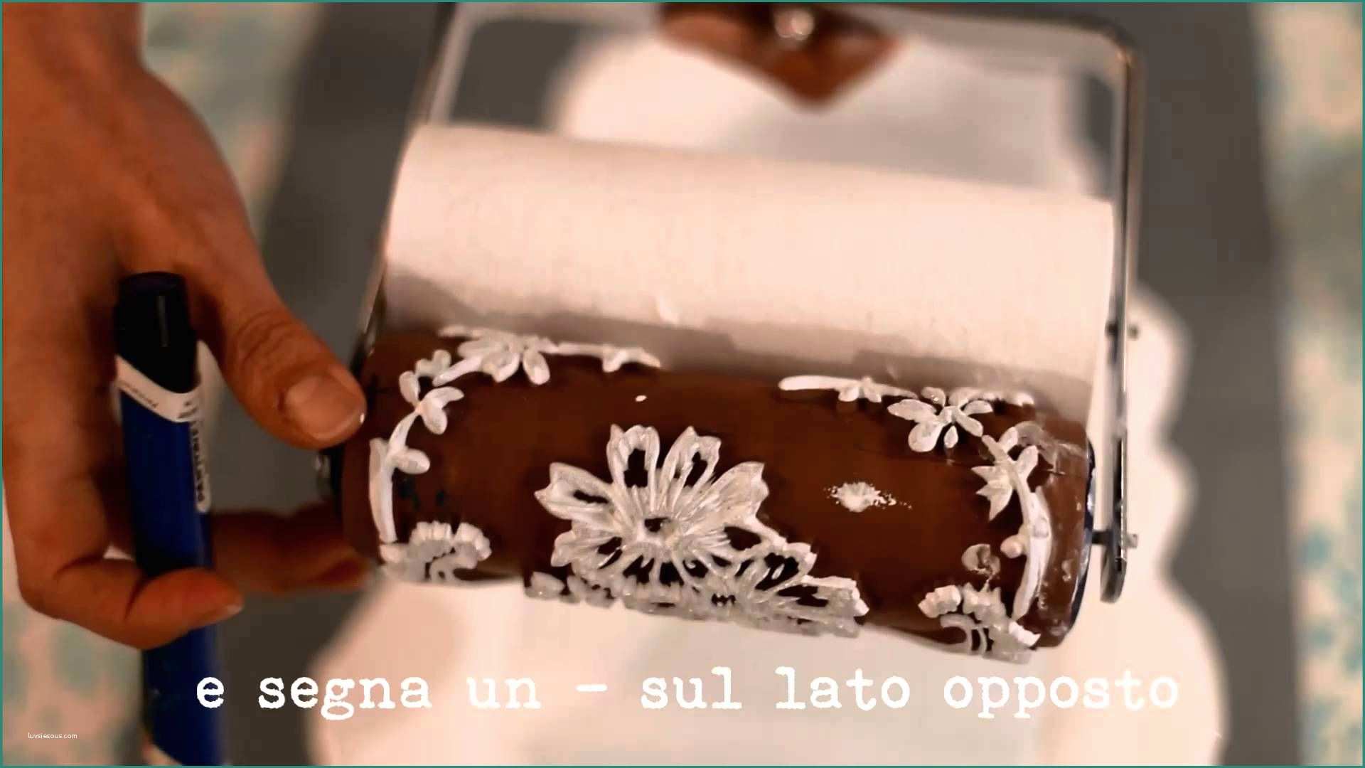 Decorazioni Pareti Stencil E Rulli Decorativi Su Legno Rulli Decorativi Video by Crilla