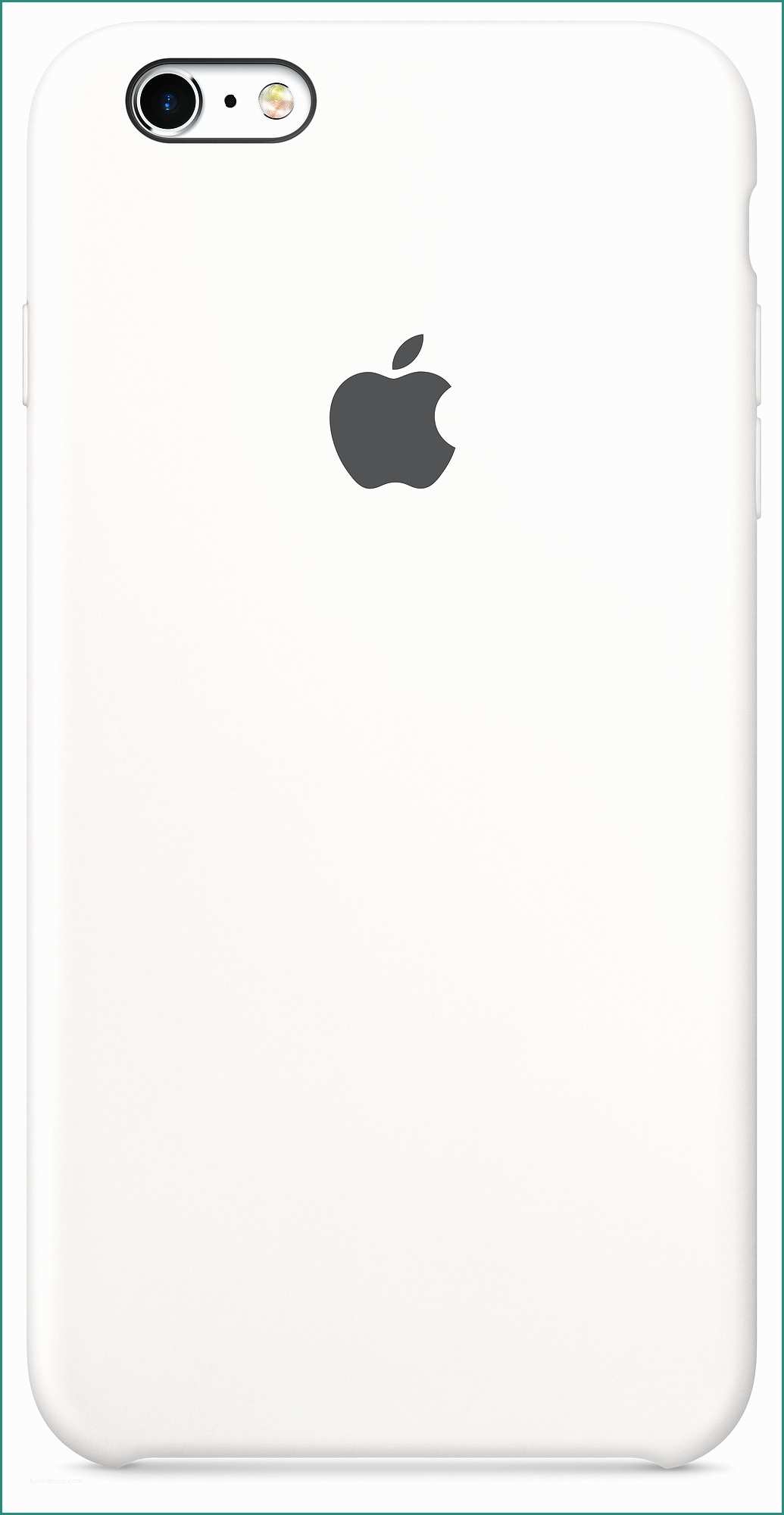 Di Fina Case Mobili E iPhone 6s Plus Silicone Case White Apple
