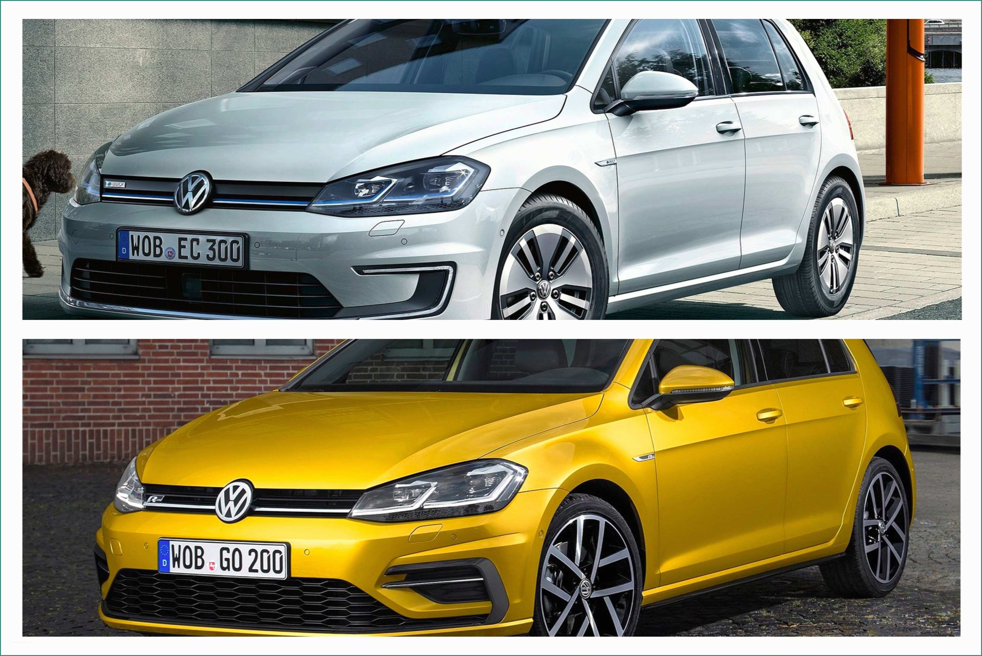 Volkswagen e Golf le differenze con la Golf Foto Panoramauto