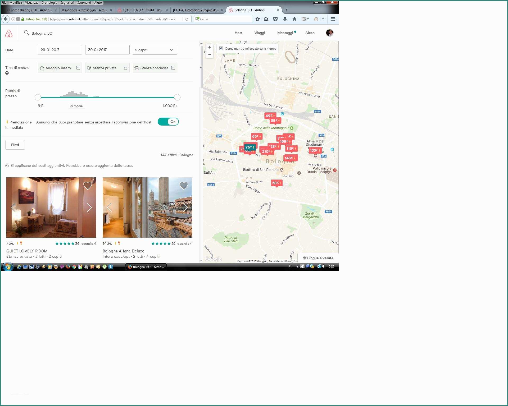 Dimensioni Minime ascensore Privato E Problema Di Visibilit  Annuncio Su Mappa Coperto Airbnb Munity