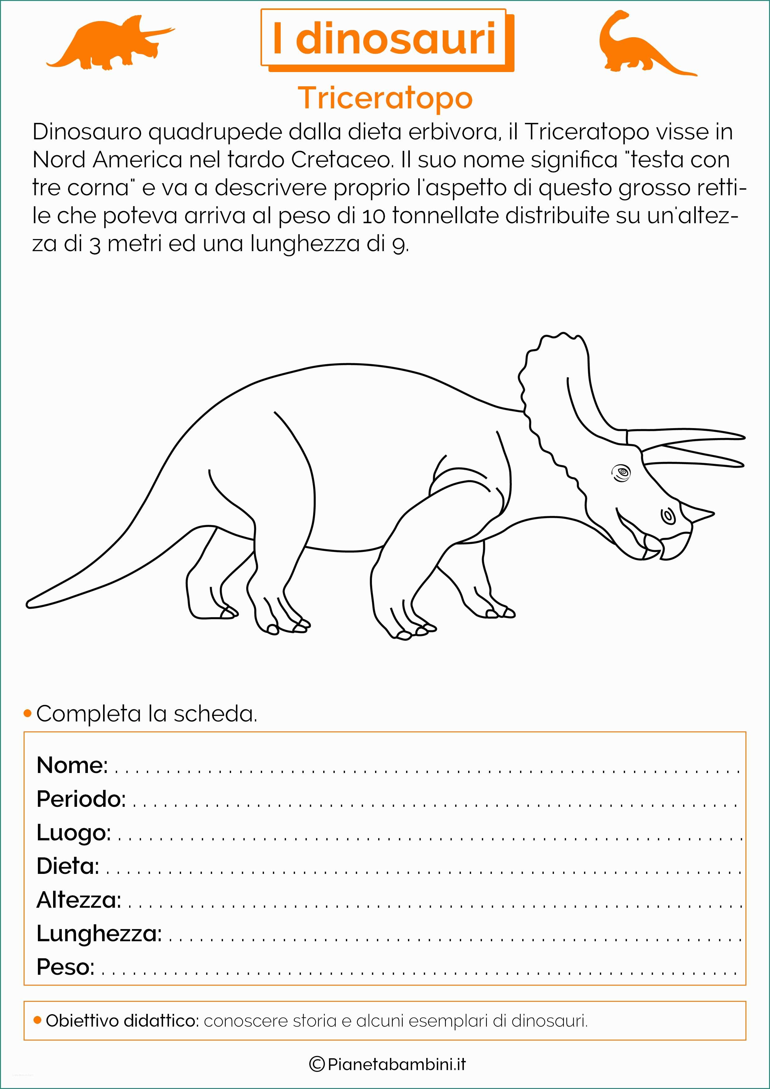 Dinosauri Da Disegnare E 15 Disegno Da Colorare E Stampare Il Paleolitico