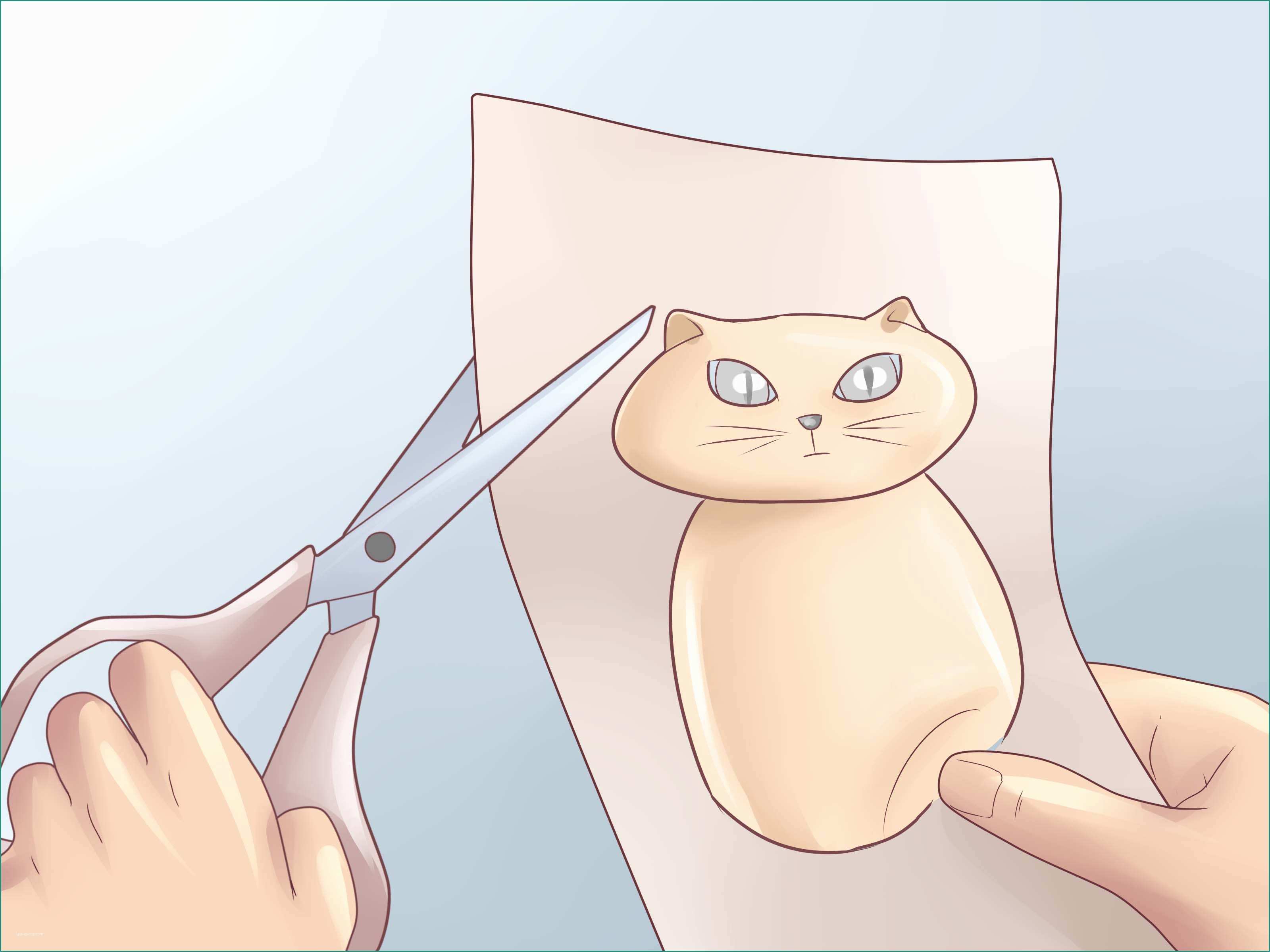 Disegnare Un Gatto E 3 Modi Per Fare Le Marionette Di Carta Wikihow