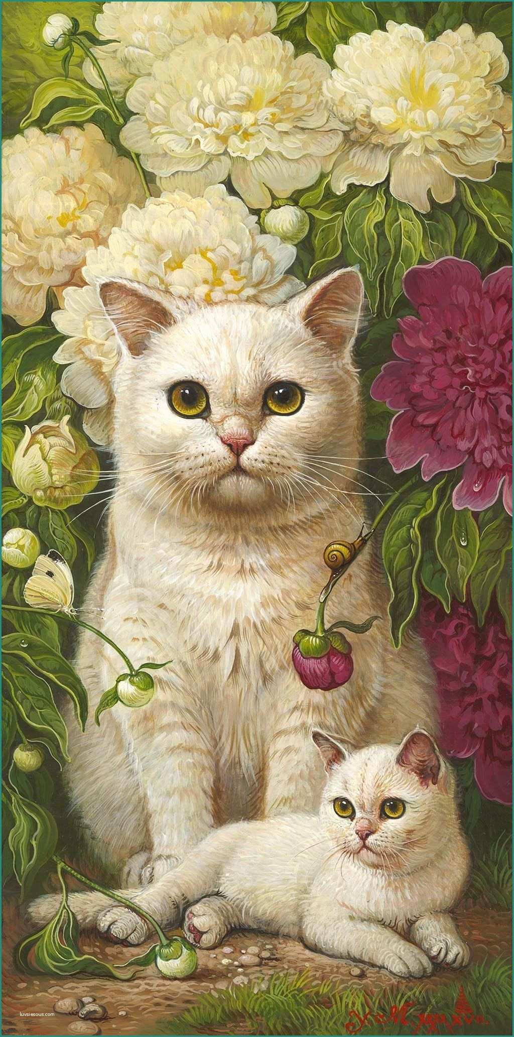 Disegnare Un Gatto E Wallpaper by Artist Unknown Cats Art Pinterest
