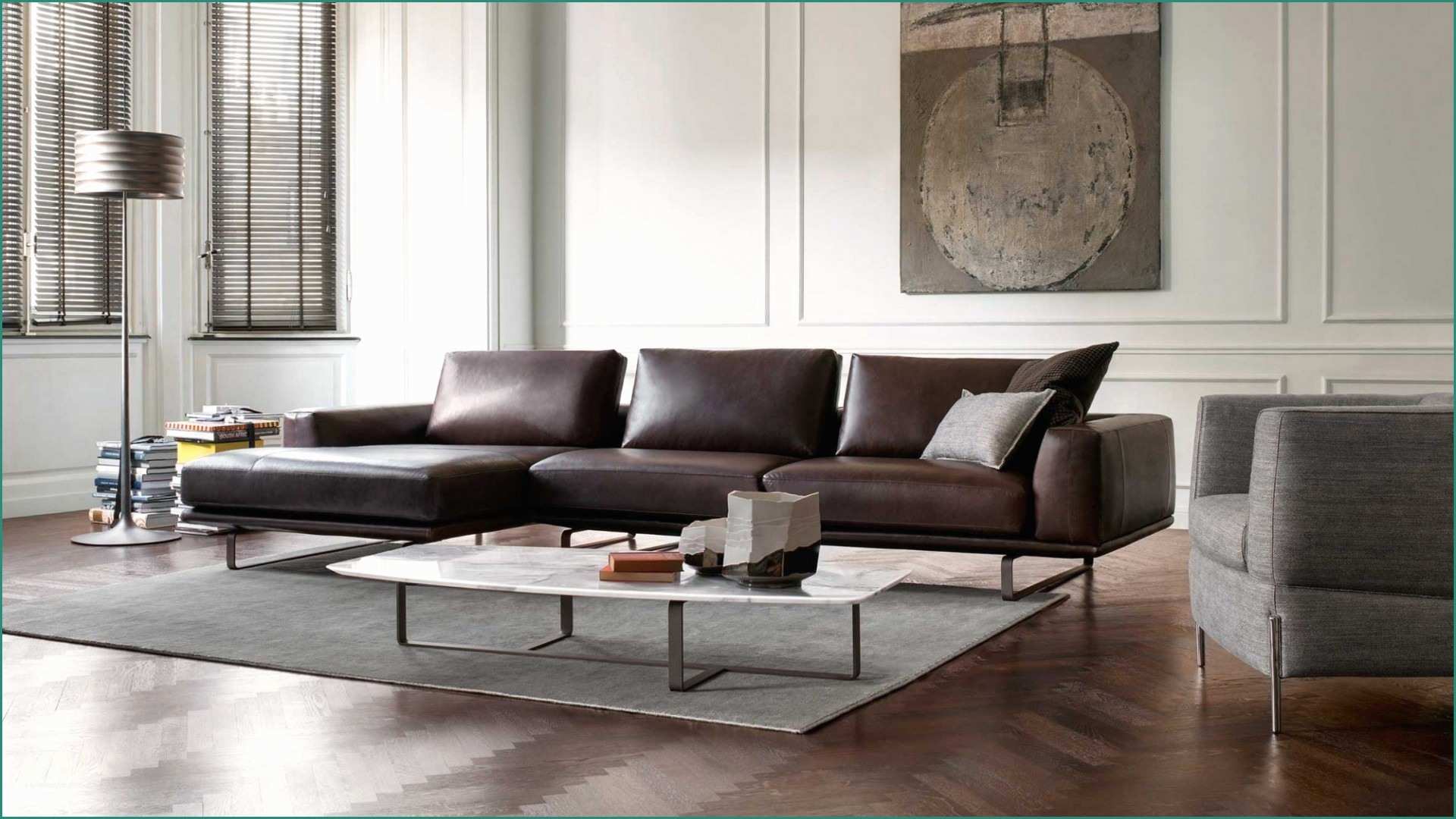 Divani by Natuzzi E Natuzzi Leather Living Room Furniture