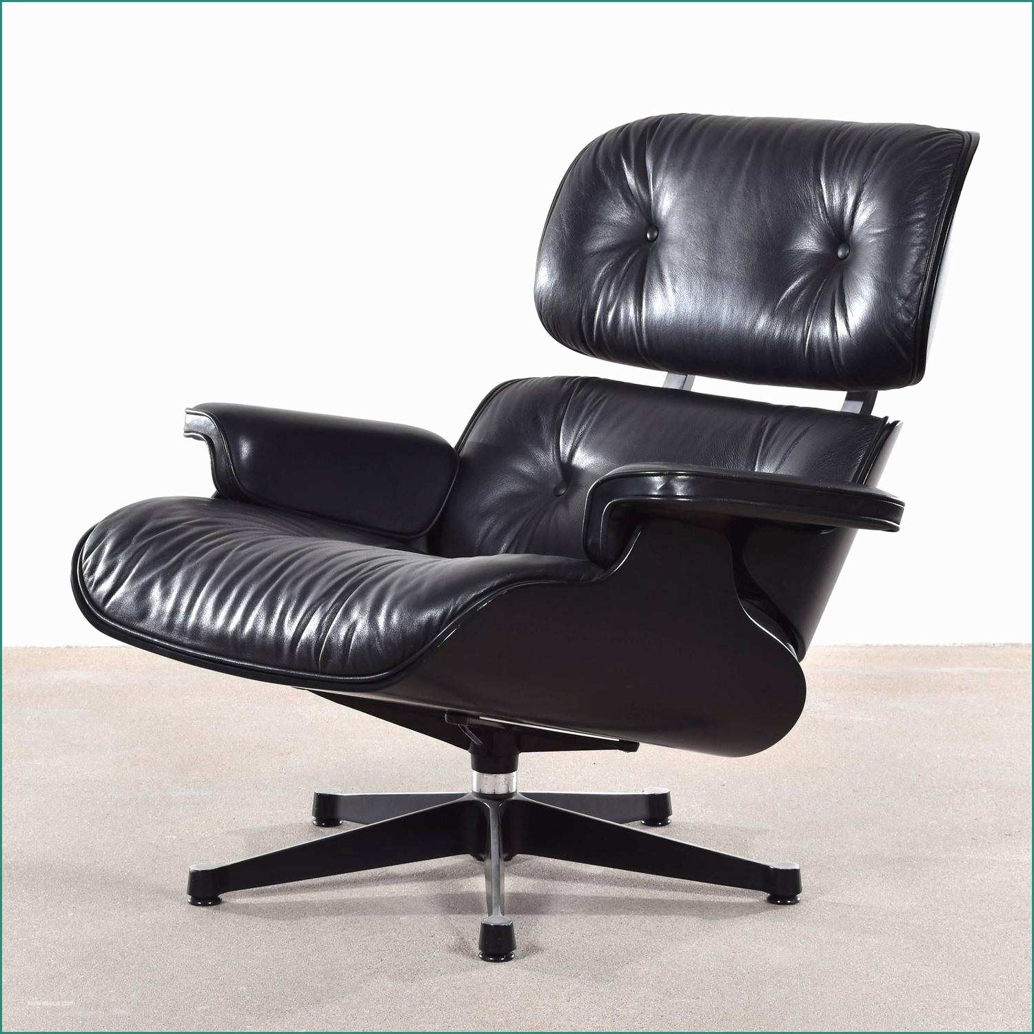 Eames Chair Vitra E Eames Black Lounge Chair for Vitra for Sale at 1stdibs