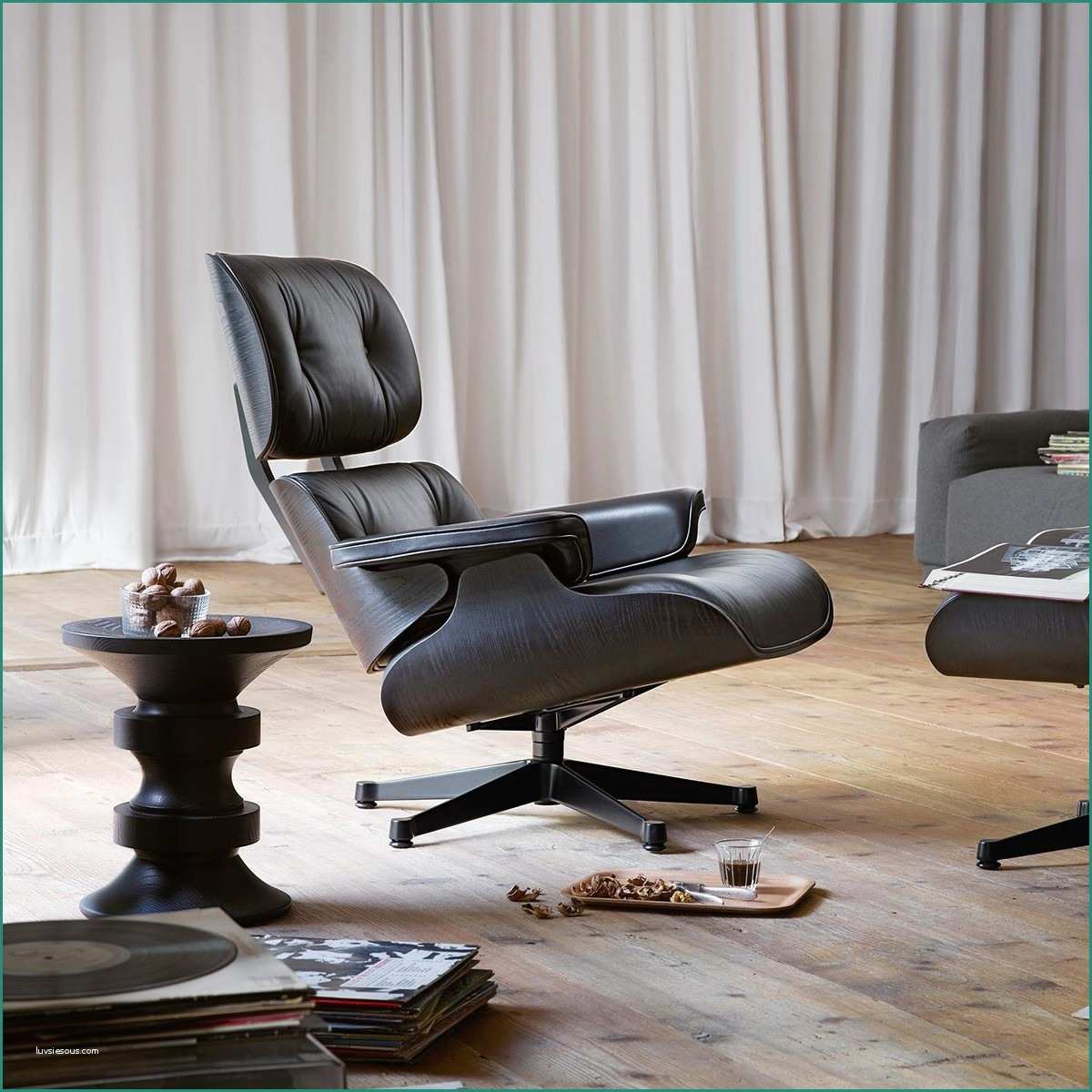 Eames Chair Vitra E Eames Lounge Chair Xl Nieuwe Maat Draaistoel