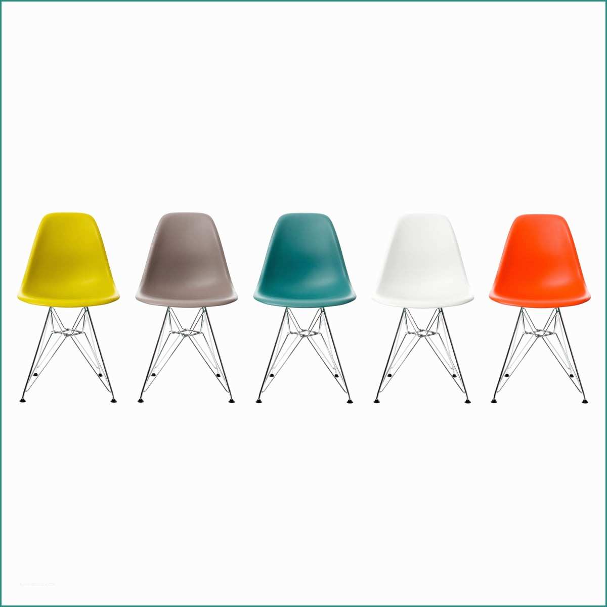 Eames Chair Vitra E Eames Plastic Side Chair Dsr Von Vitra