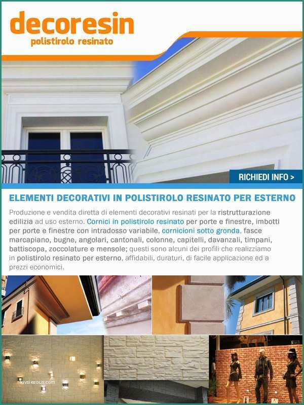 Elementi Decorativi In Polistirolo Per Interni E Decoresin – Elementi Decorativi In Polistirolo Resinato