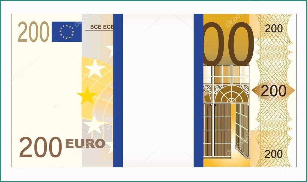 Eminflex Singolo A Euro E Singolo Pacchetto Di Banconote In Euro 200 Con Wrapper Di