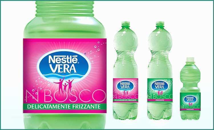 Etichetta Acqua Vera E Linea Network Hydration Design