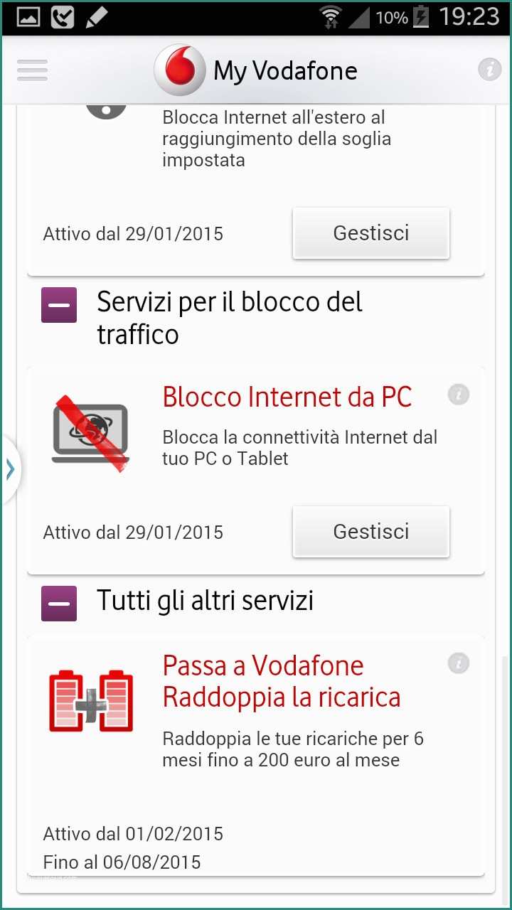 Fai Da Te Vodafone E Vodafone Italia Con 190 Ricarica Fai Da Te E