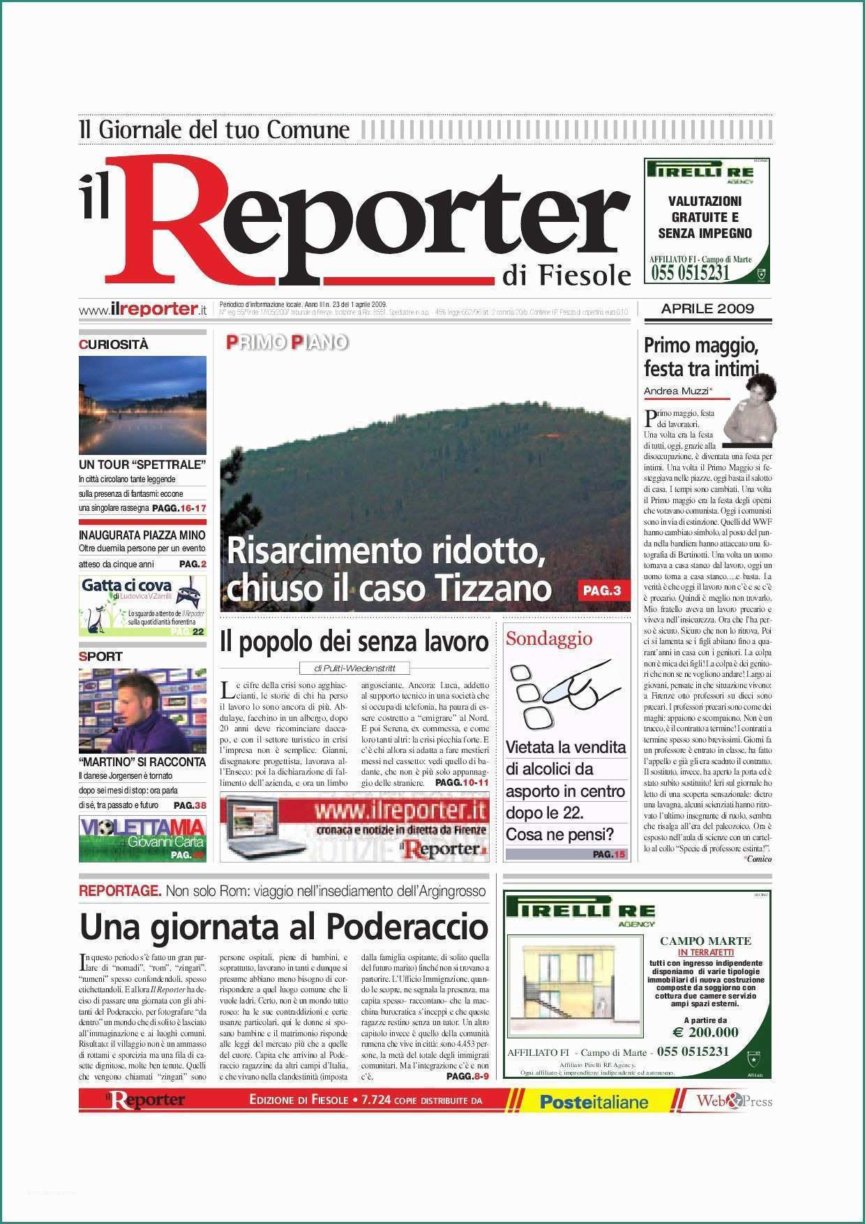 Fiat Panda Consumi Reali E Il Reporter Fiesole Aprile 2009 by Ilreporter issuu