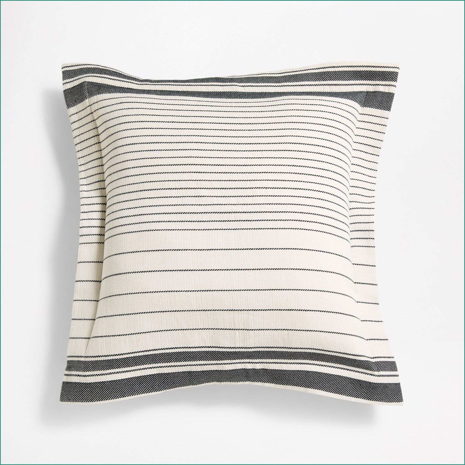 Fodere Per Cuscini E Dyed Thread Striped Cotton Cushion Cover