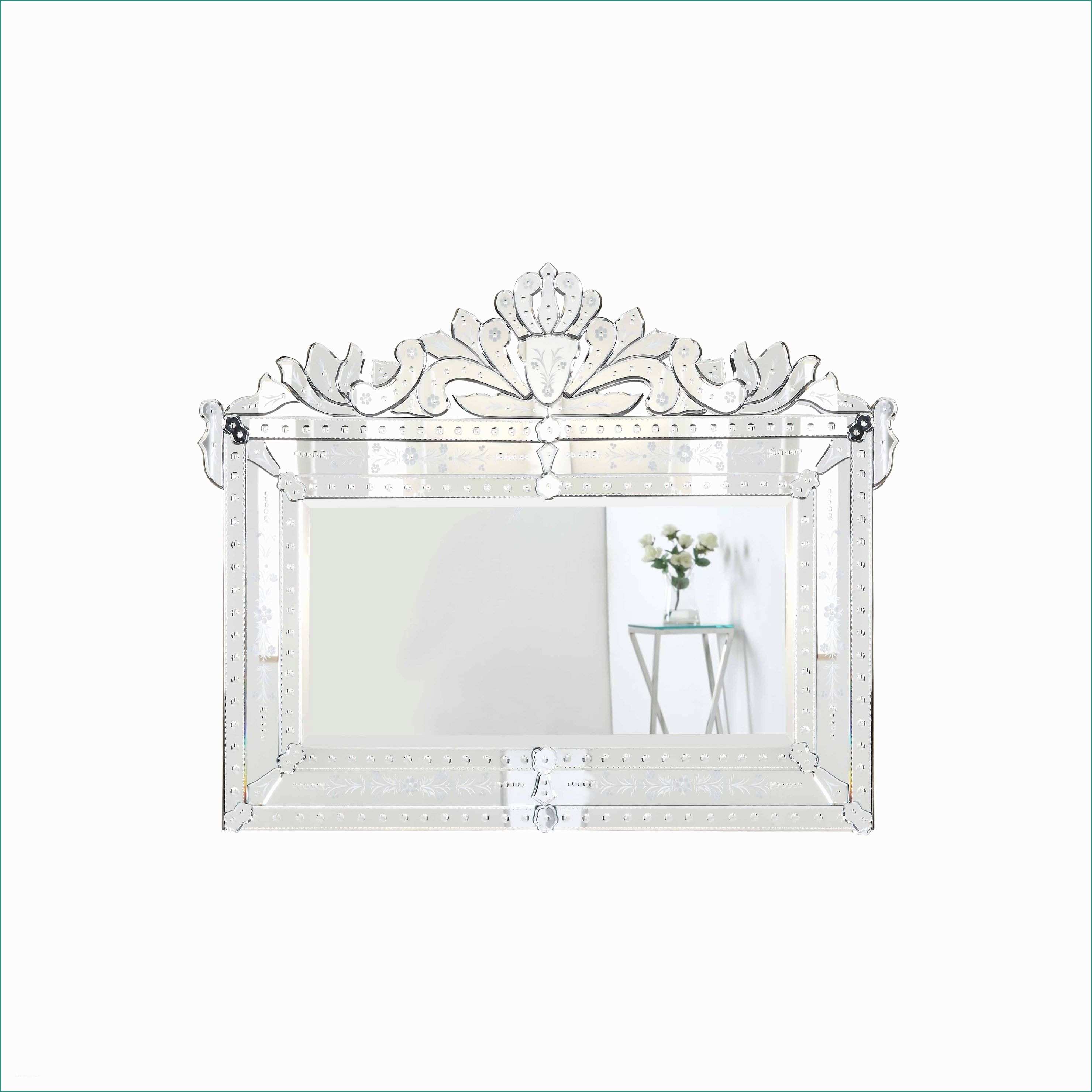 Fontana Arte Outlet E Elegant Venetian Clear 42 5 Inch Transitional Mirror