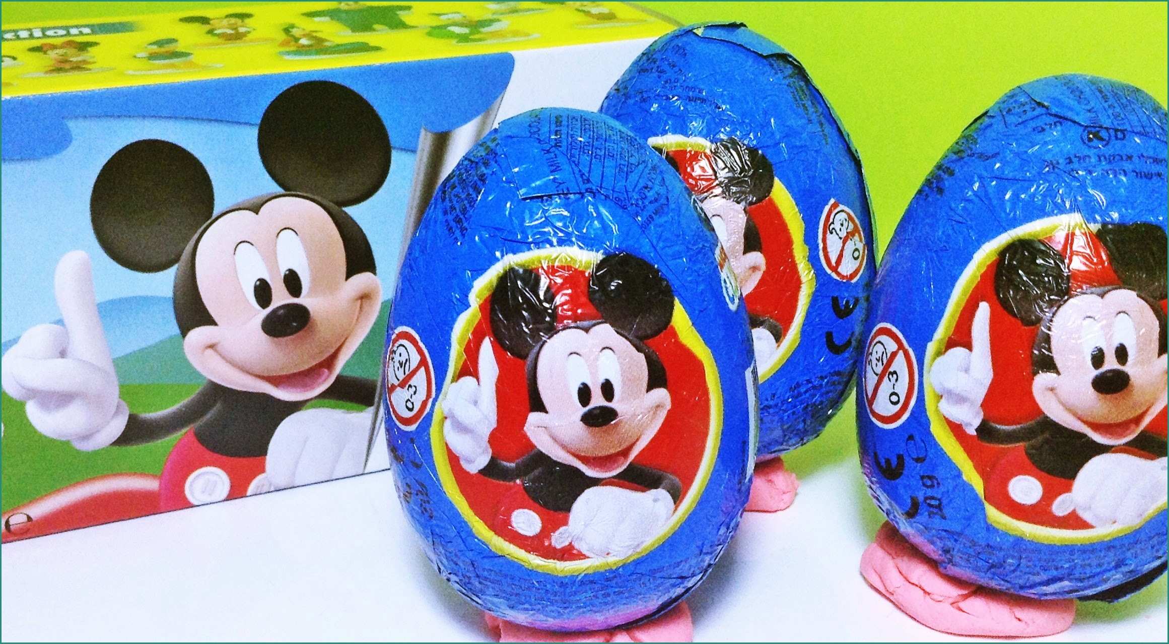 Foto Di Minnie E topolino E Mickey Mouse Clubhouse Surprise Eggs Zaini Surprise Eggs