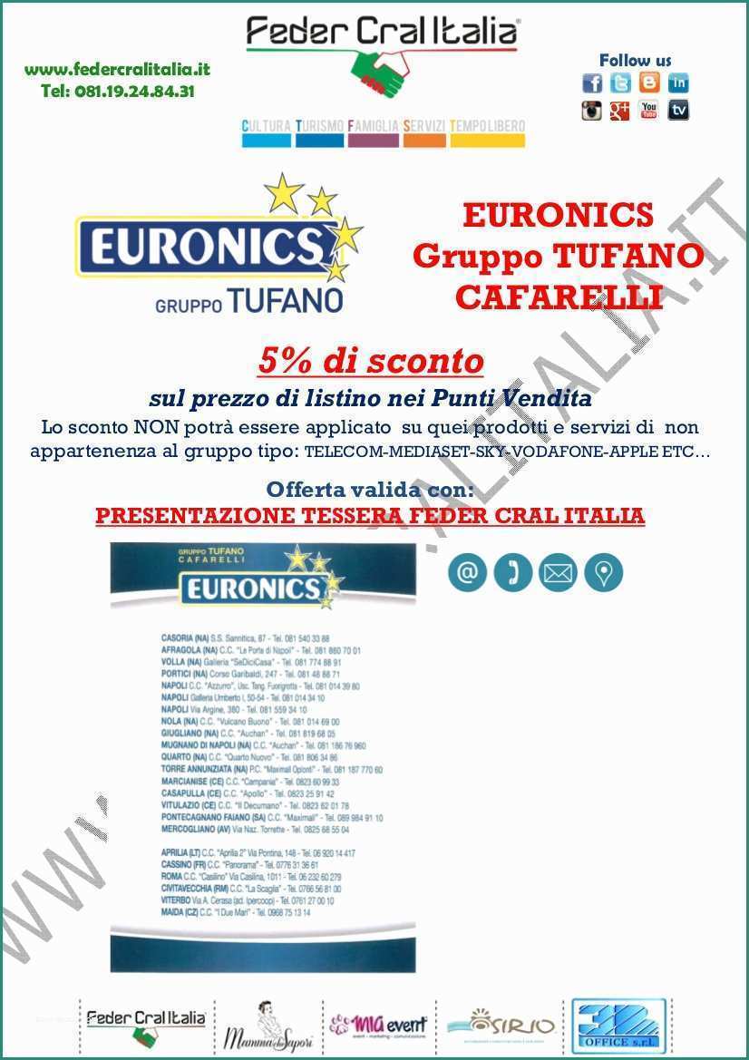 Gruppo Tufano Euronics E Federcral Italia