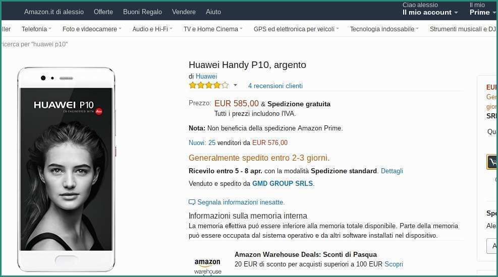 Huawei P Galeazzi E Il Blog Di Alessio Fasano Huawei P10 E P10 Lite Già
