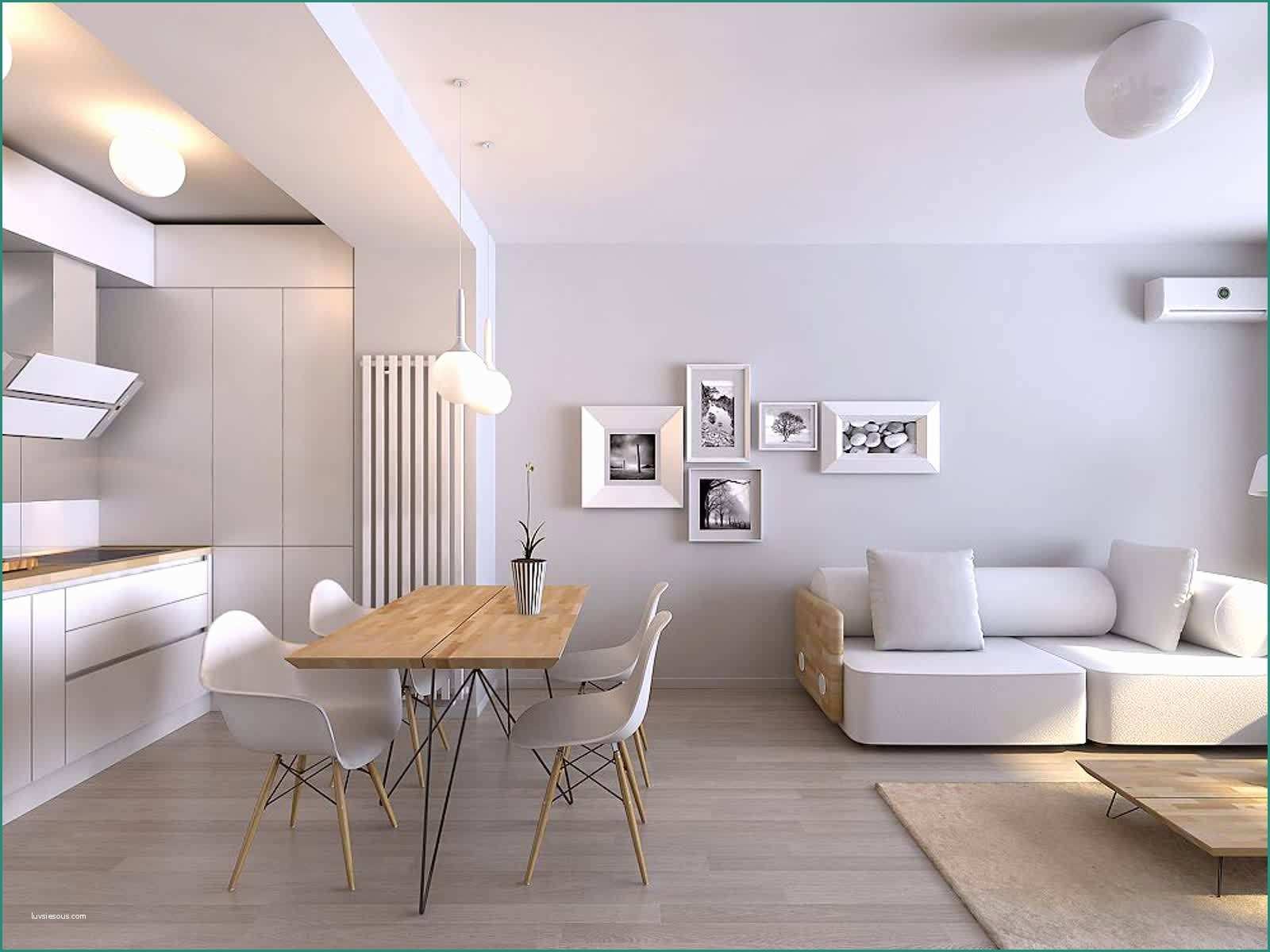 Idee Arredamento Moderno E soggiorno Living Moderno soggiorno Moderno Bianco E Legno Naturale