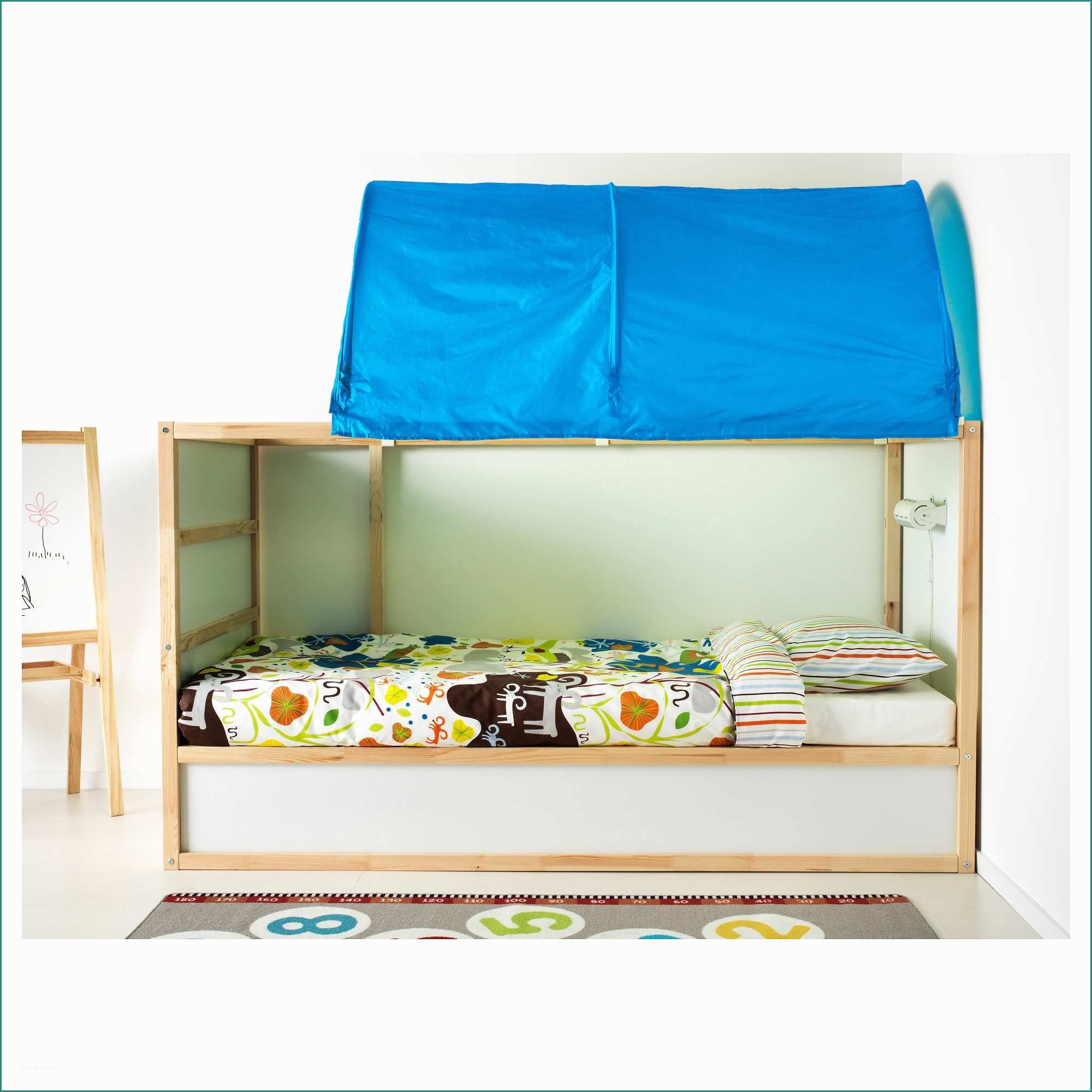 Letto Kura.Ikea Letto Kura E Kura Reversible Bed White Pine 90x200 Cm Ikea
