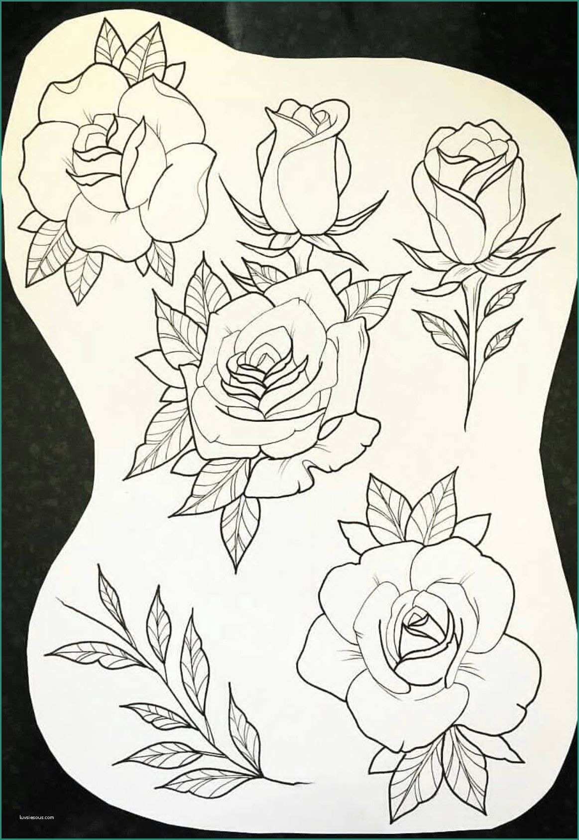 Immagini Da Dipingere E Roses Tattooideasdibujos Ideas De Tatuajes Pinterest