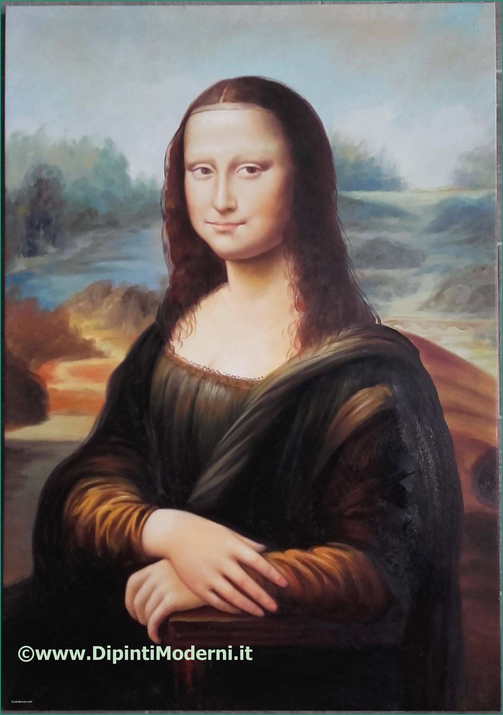 Immagini Di Quadri Famosi E Blog Dipintimoderni La Gioconda Di Leonardo Da Vinci