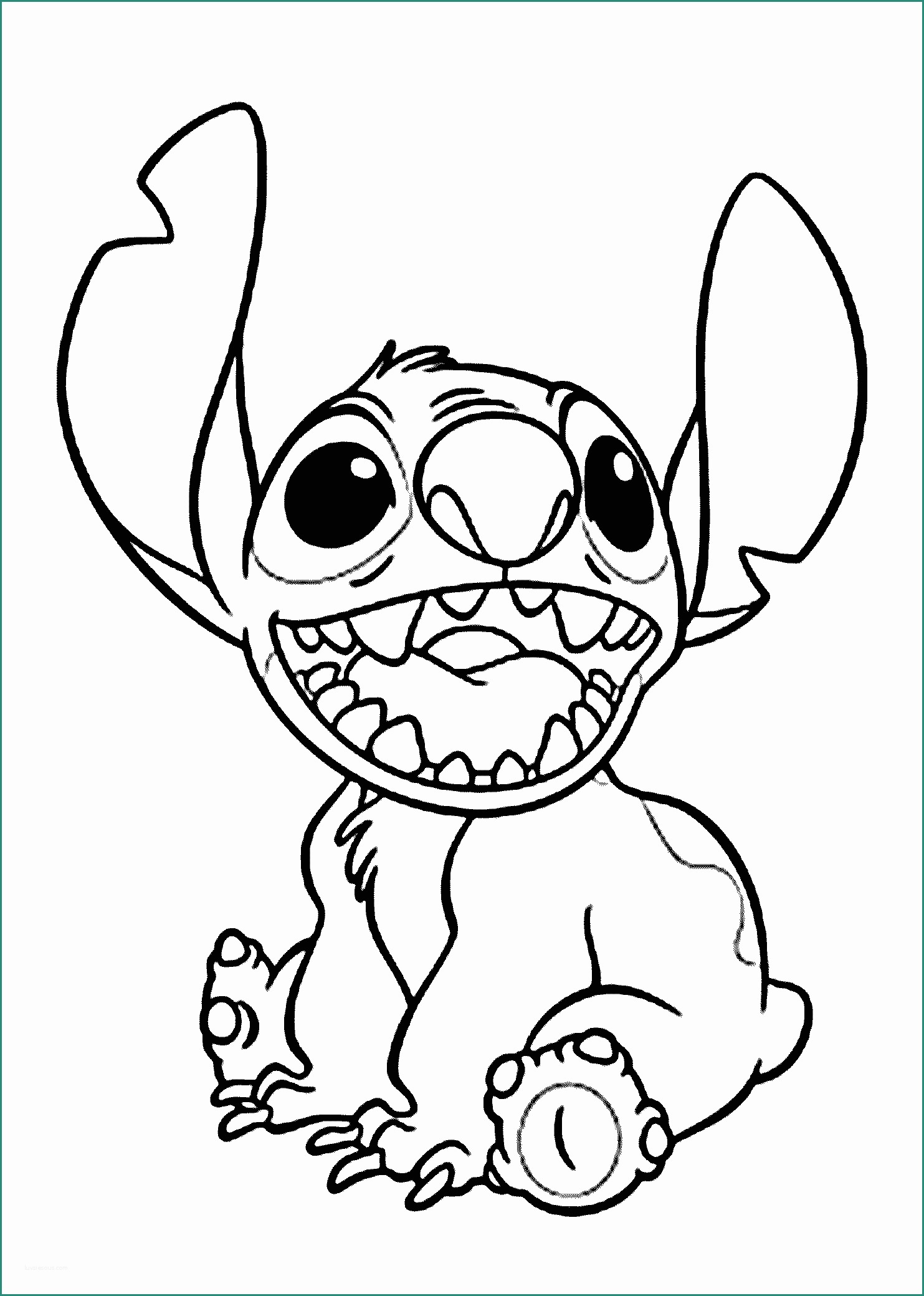 Immagini Disney Da Scaricare E Disegni Da Colorare Disney Stitch