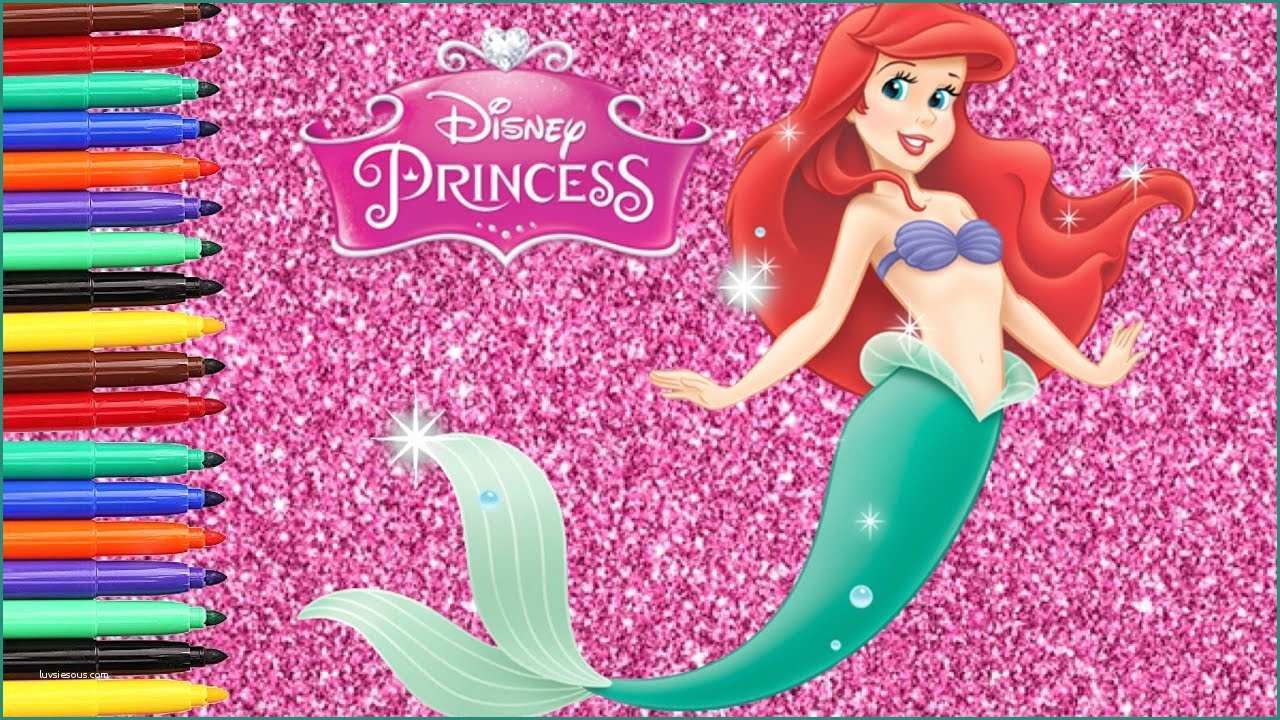 Immagini Principesse Disney Da Scaricare E La Sirenetta Ariel Disegni Da Colorare Principessa