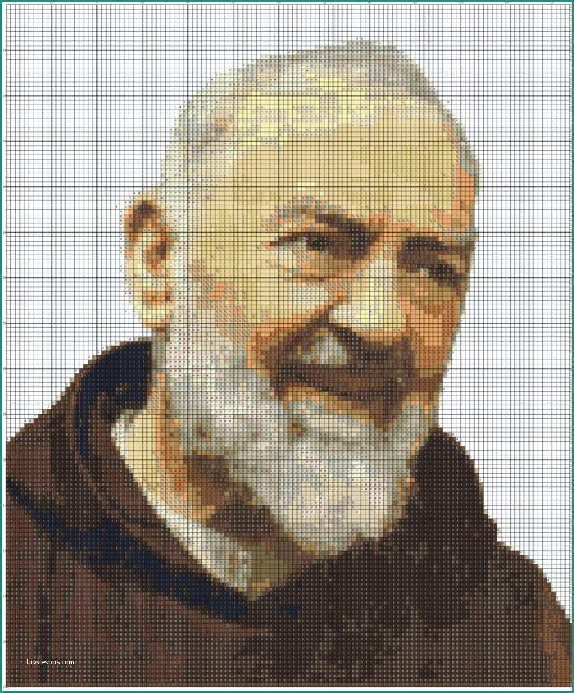 Immagini Sacre A Punto Croce E Punto Croce N 126 Kit Padre Pio