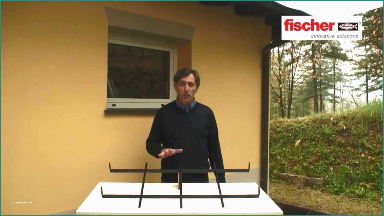 Inferriate Per Finestre Leroy Merlin E Fischer Ready to Fix Kit Di Fissaggio Per Inferriate