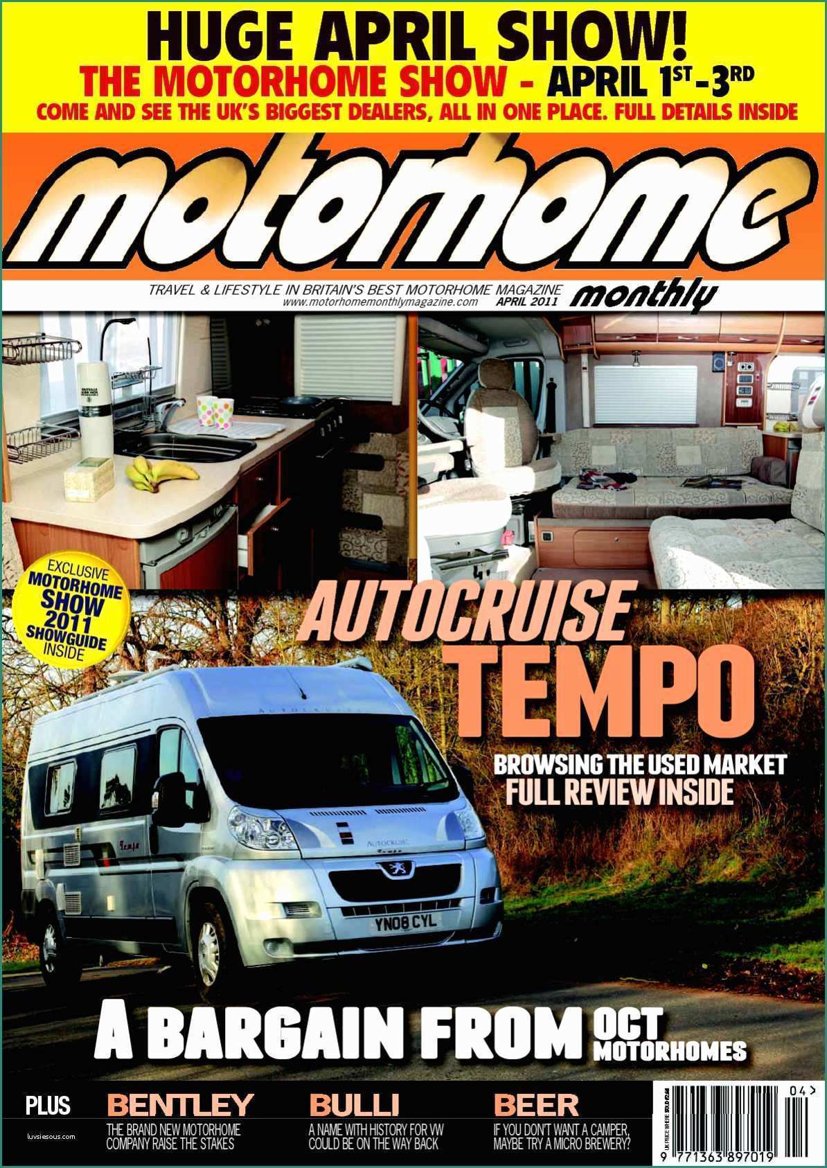 Iveco Daily X Camper Usato E Calaméo April 2011 Motorhome Monthly Magazine