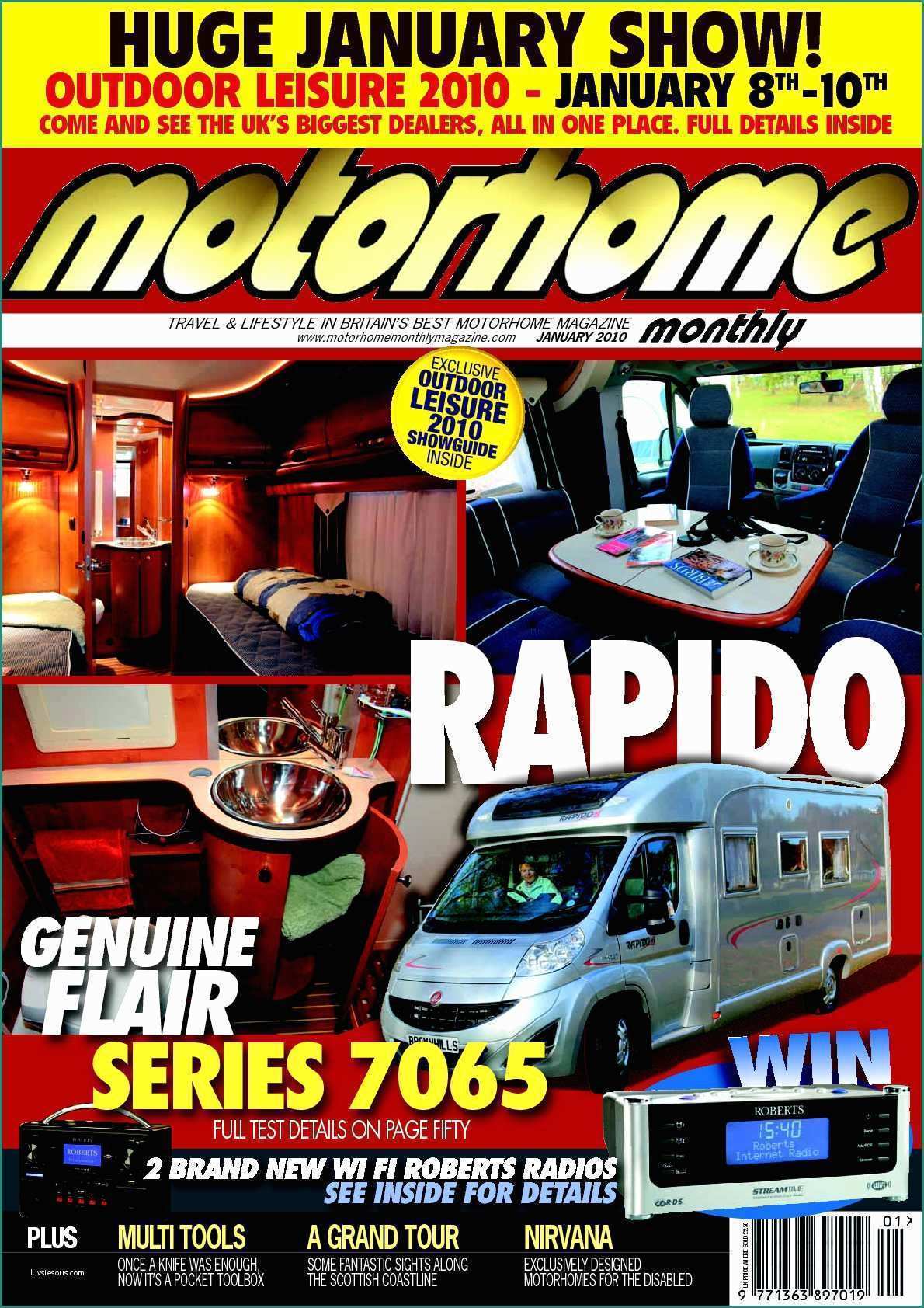 Iveco Daily X Camper Usato E Calaméo January 2010 Motorhome Monthly Magazine