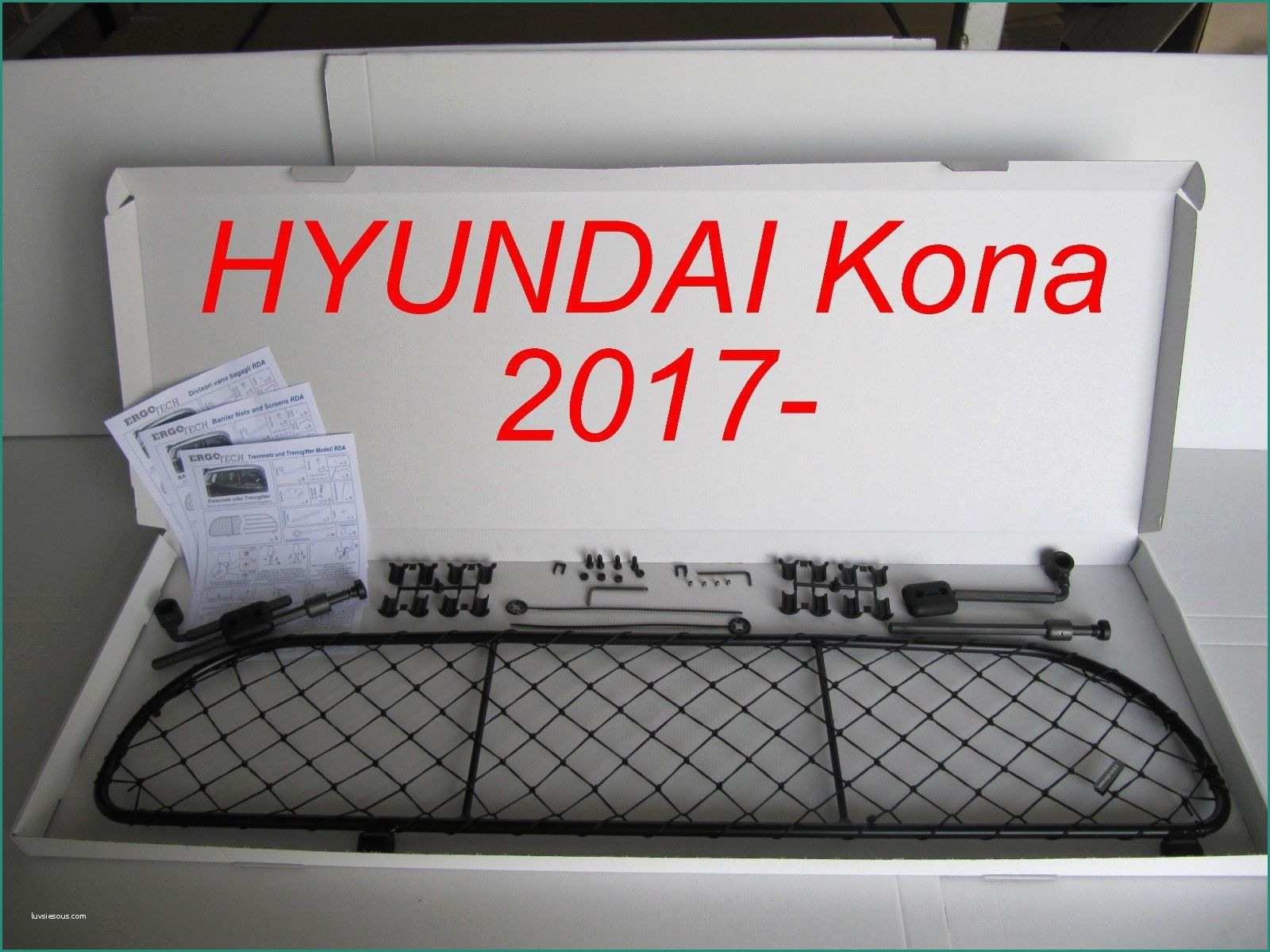 Kia Picanto Bagagliaio E Divisorio Griglia Rete Divisoria Auto Hyundai Kona 2017 Per Cani E