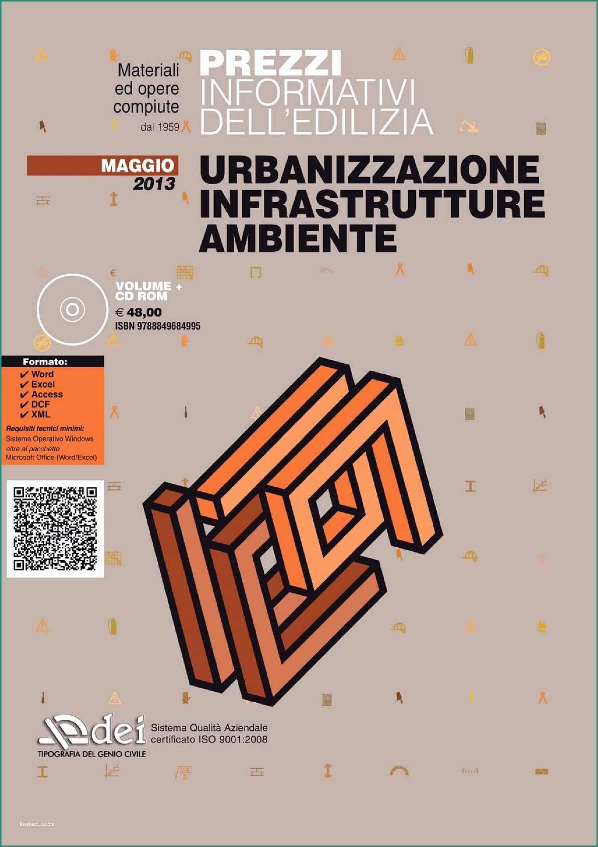 Lamiera Ondulata Dwg E Calaméo Prezzario Urbanizzazione Infrastrutture Ambiente Maggio 2013