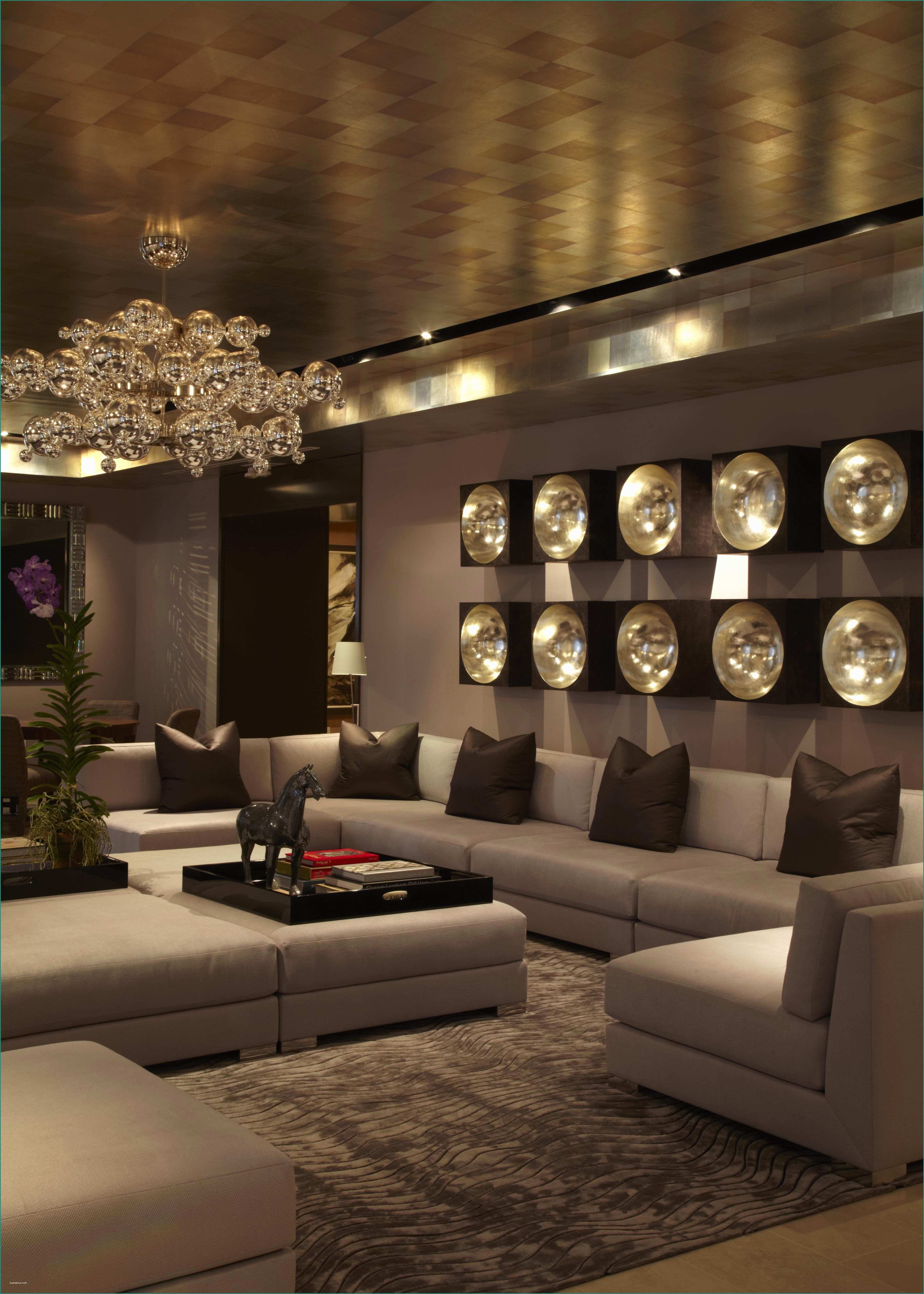 Lampadari Moderni soggiorno E Luxury Interior Design Manhattan Room