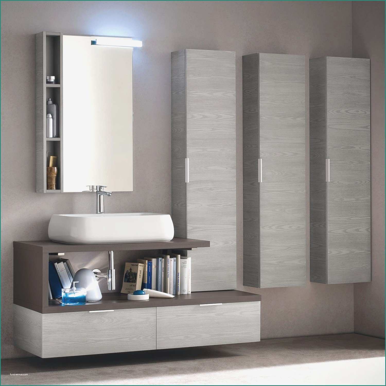 Lavandino Con Mobile Bagno E Elegante Mobile Bagno Ikea Casa Design Idee Su Arredamento