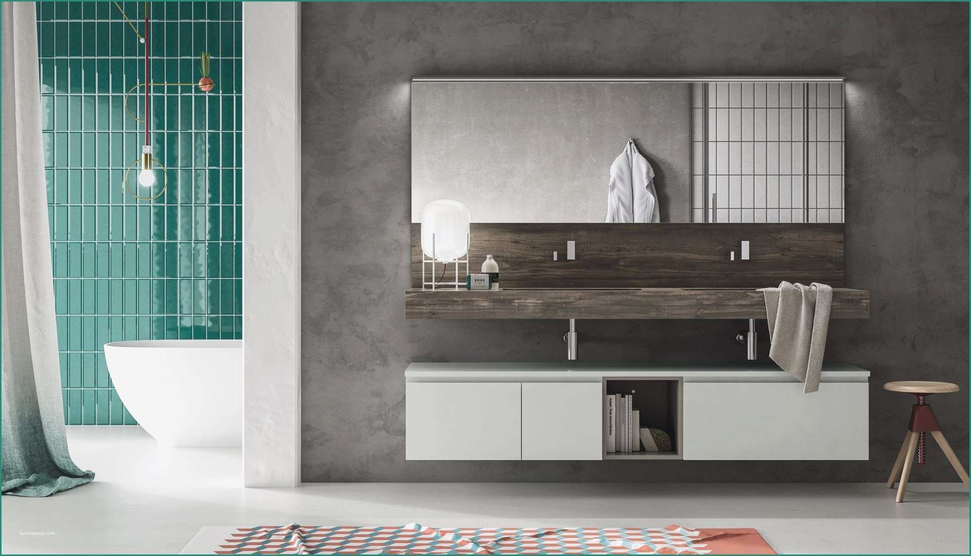 Lavandino Con Mobile Bagno E Elegante Mobili Bagno Casa Design Idee Su Arredamento