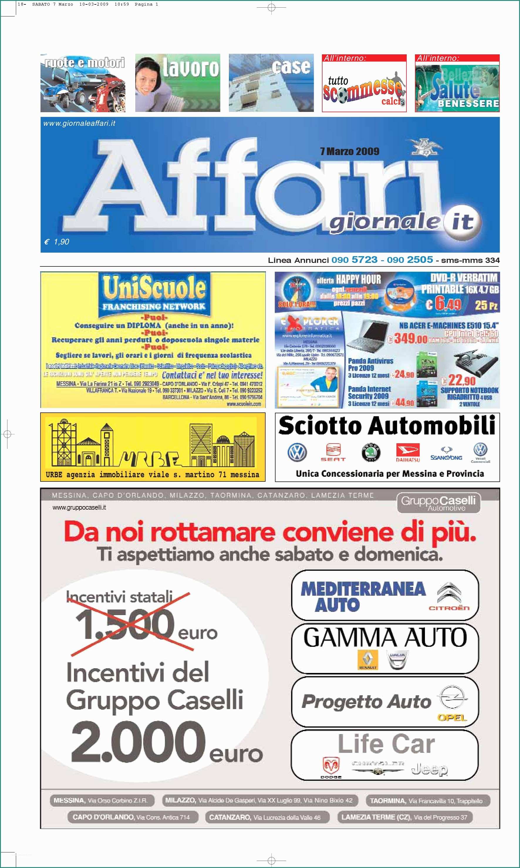 Lettino Massaggio Portatile Usato E Giornale Affari Sabato 7 Marzo 2009 by Editoriale Affari Srl issuu