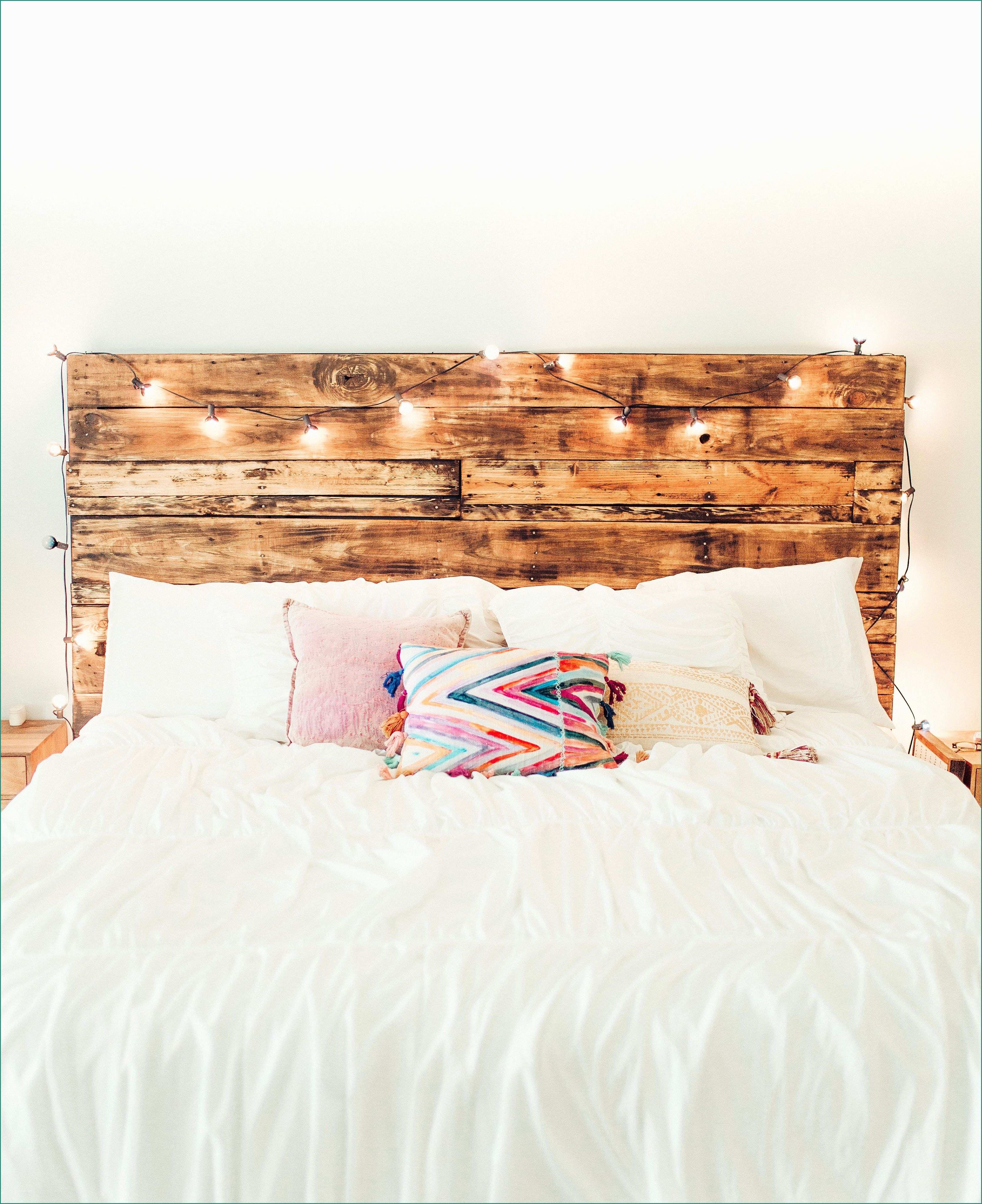 Letto Matrimoniale Con Bancali E How to Make A Diy Pallet Headboard Like Ours