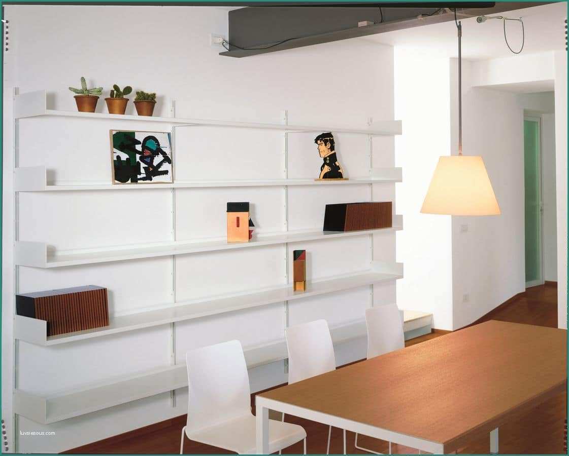Librerie Moderne Chiuse E Libreria A Muro Modulare In Metallo Laccato Per