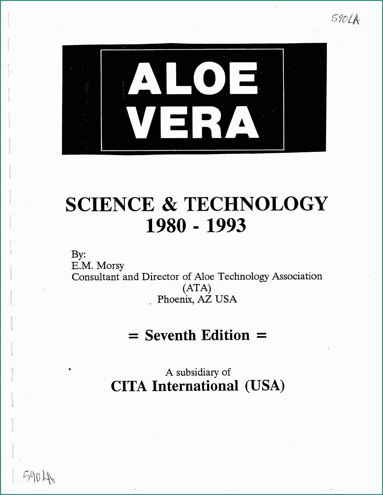 Linee Vita Dwg E 590 La Aloe Vera [pdf Document]