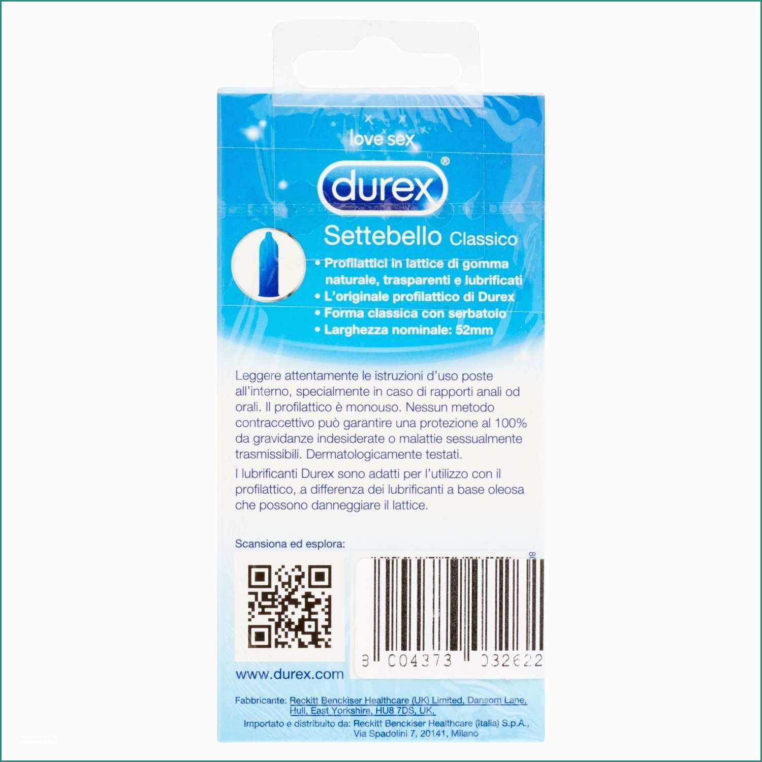 Lube Store Milano E Condoms Settebello Classic X 12 Pieces Amazon Health