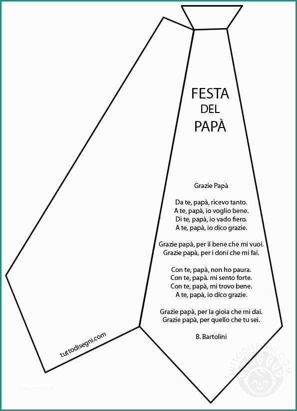Maestra Mary Festa Del Papa E Festa Del Pap Poesie Filastrocche Disegni Biglietti