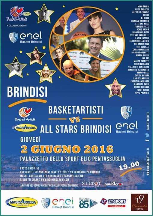 Magri Arreda Francavilla Fontana E Brindisi Basketartisti Vs All Star Brindisi Trova eventi