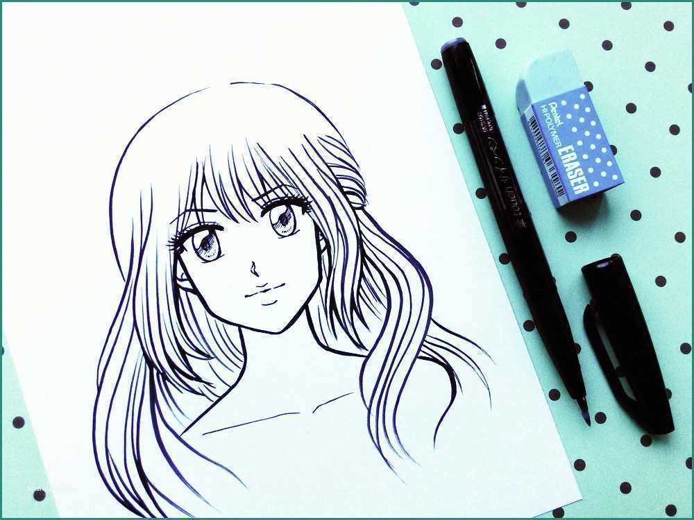 Manga Da Disegnare Facili E Disegnare Un Personaggio Manga Con I Prodotti Pentel