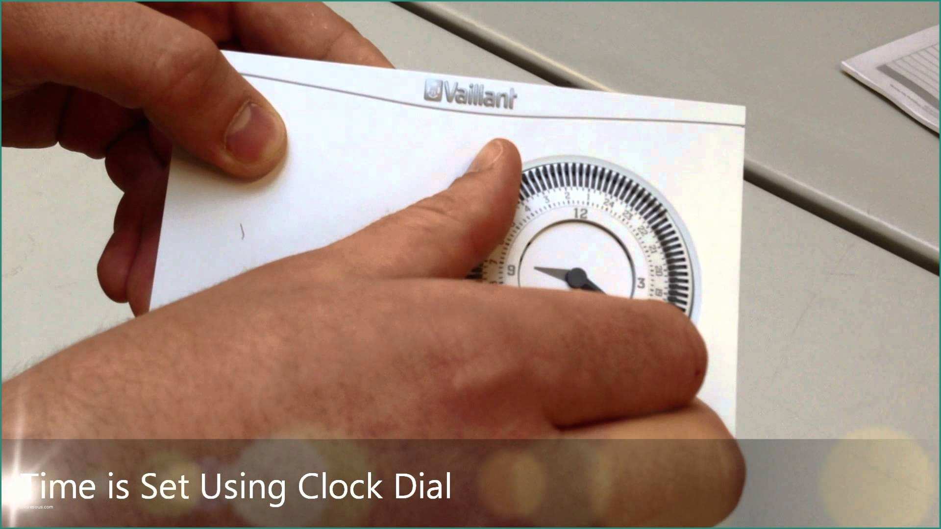 Manuale Caldaia Vaillant E Vaillant Timeswitch 150 Timer Unboxing