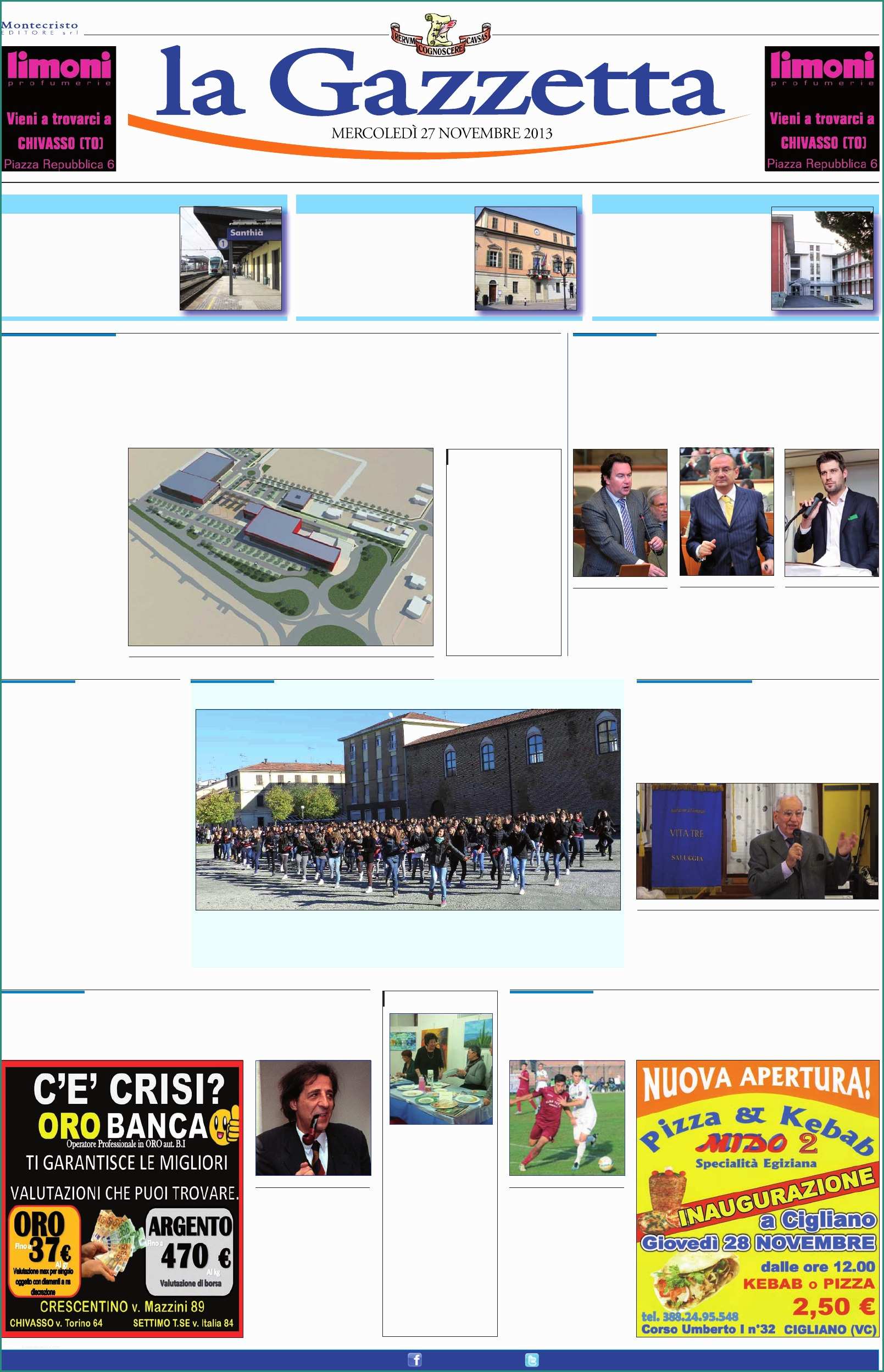 Misure Divano Posti E La Gazzetta 27 Novembre 2013 [pdf Document]
